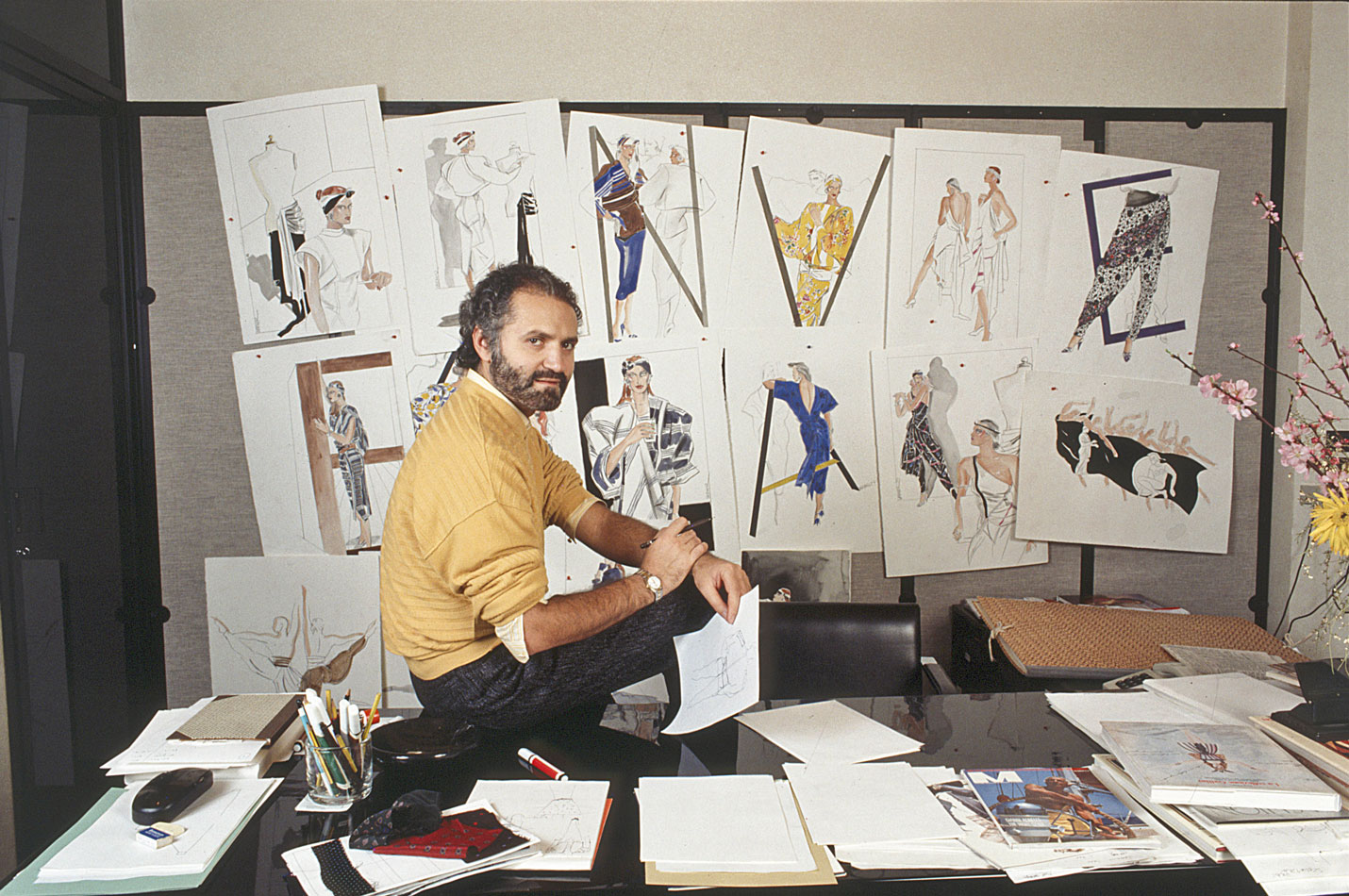 A trajetória de Gianni Versace